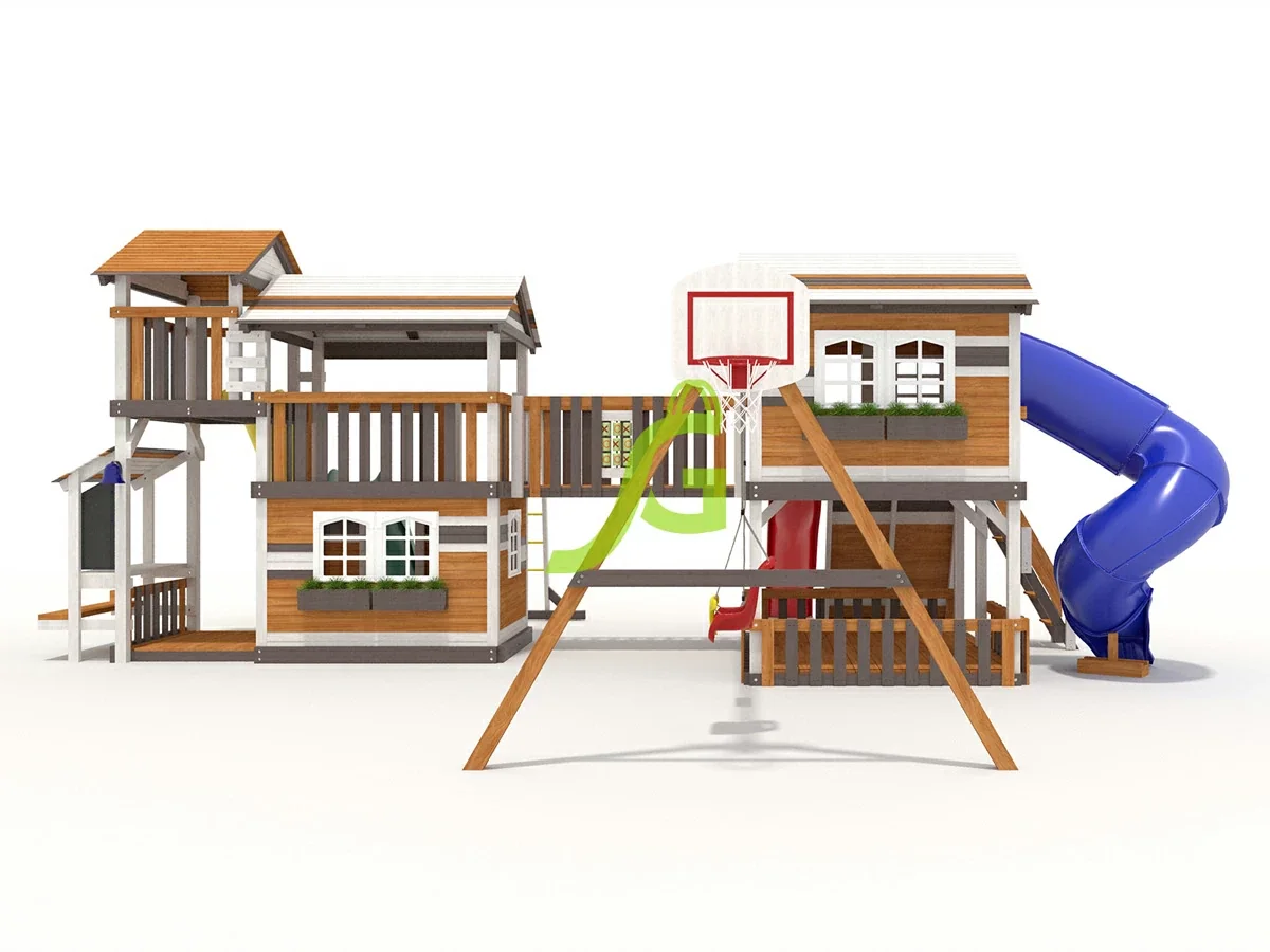 Домик 6 мод.1: вид конструкции с другой стороны