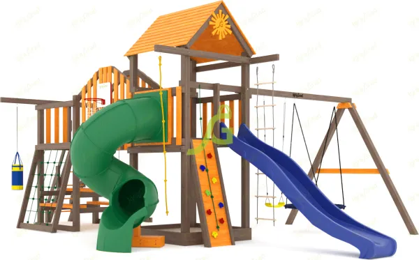 Панда Фани Nest - деревянная площадка, возраст 3-12 лет