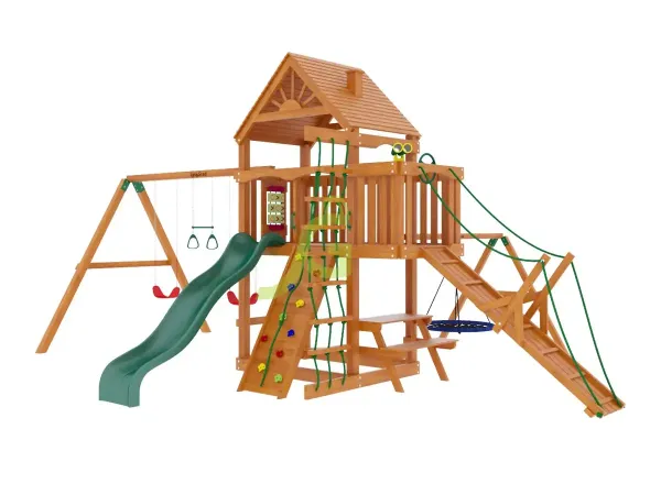 Шато (домик) - деревянная площадка, возраст 3-12 лет